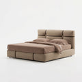 Multi-section Cushioned Upholstered Bed MJ-C34
