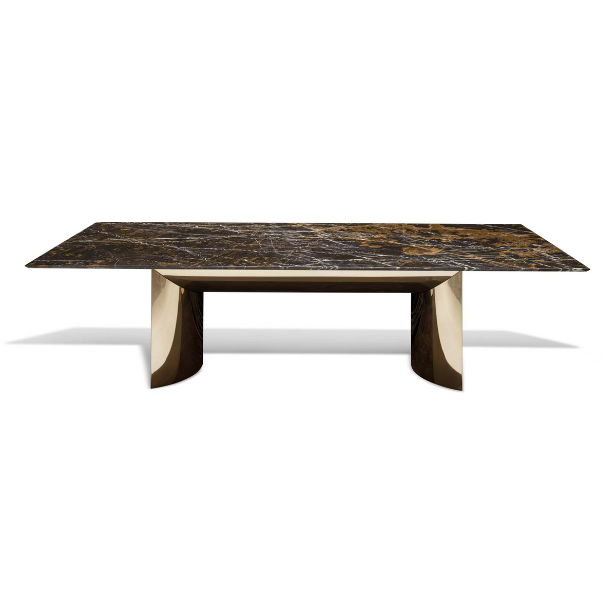 Luxury Marble Table with Gold Base