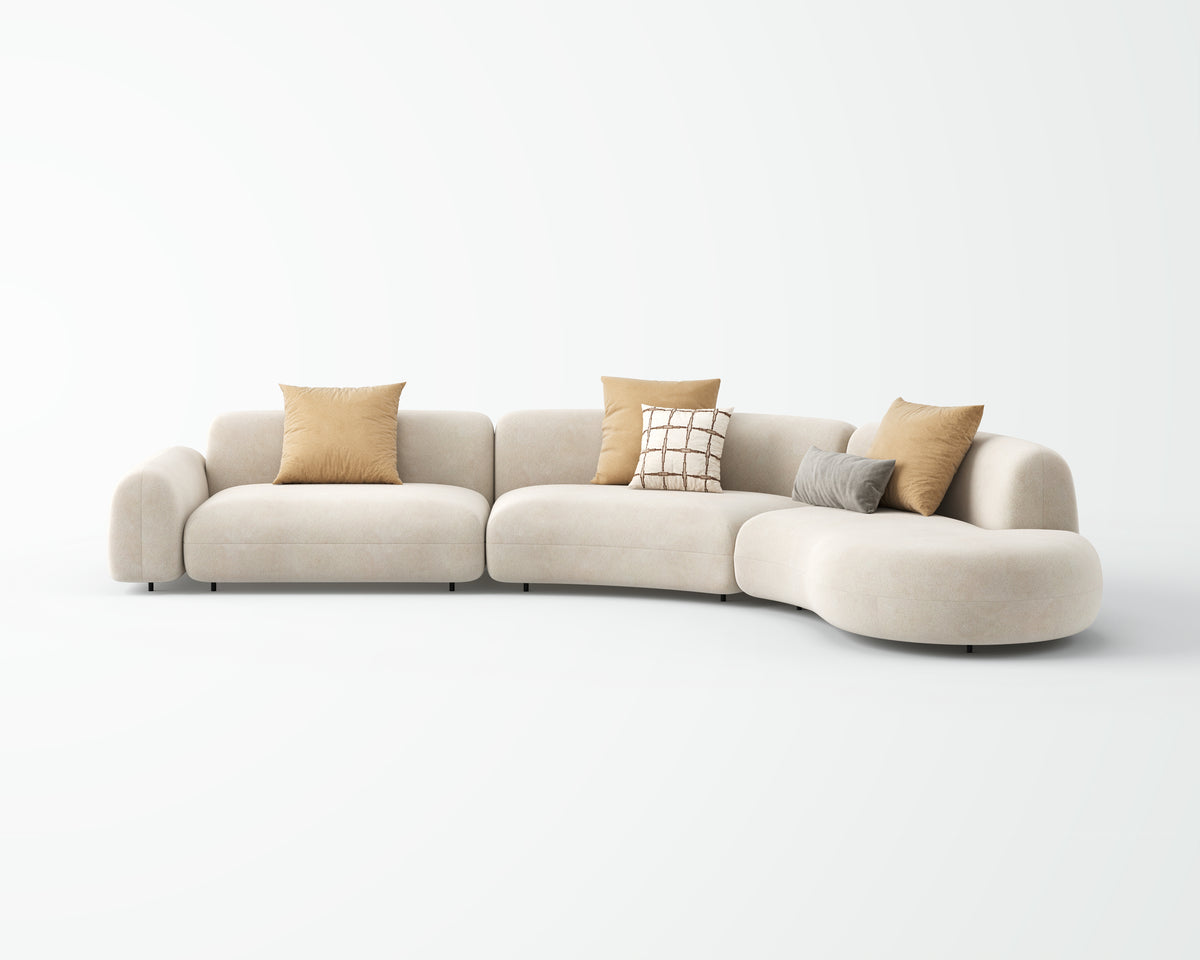 Modular Upholstered Sofa for Hotel Lobby QY-S1619-2