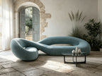 Infinity Loop Sculpture Leisure Sofa QY-S1335
