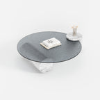 Irregular Stone Base Coffee Table A008