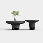 Black Combination Nesting Coffee Table Set A015