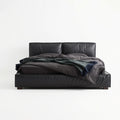 Dark Tone Soft Upholstered Bed MJ-C43