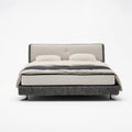 Low-profile Neutral Fabric Bed MJ-C44