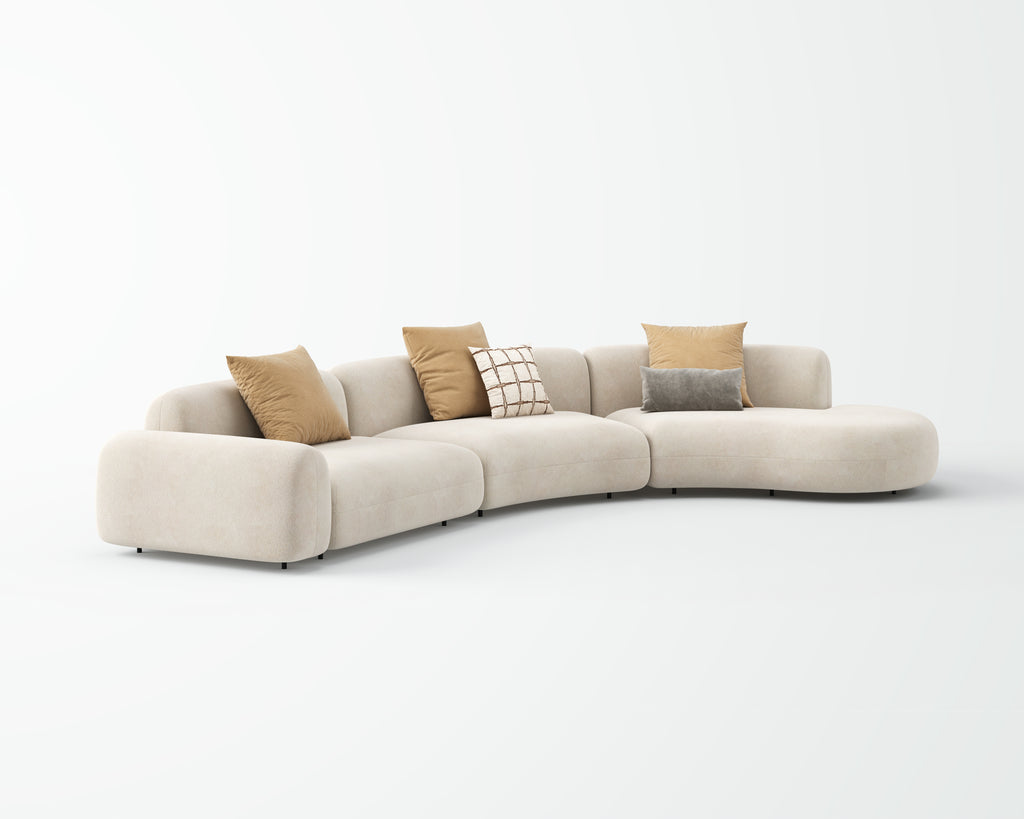 Modular Upholstered Sofa for Hotel Lobby QY-S1619-2