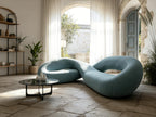 Infinity Loop Sculpture Leisure Sofa QY-S1335