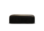 Luxury Fringed Leather Ottoman