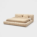 Cozy Bouclé Wraparound Upholstered Bed MJ-C55CC