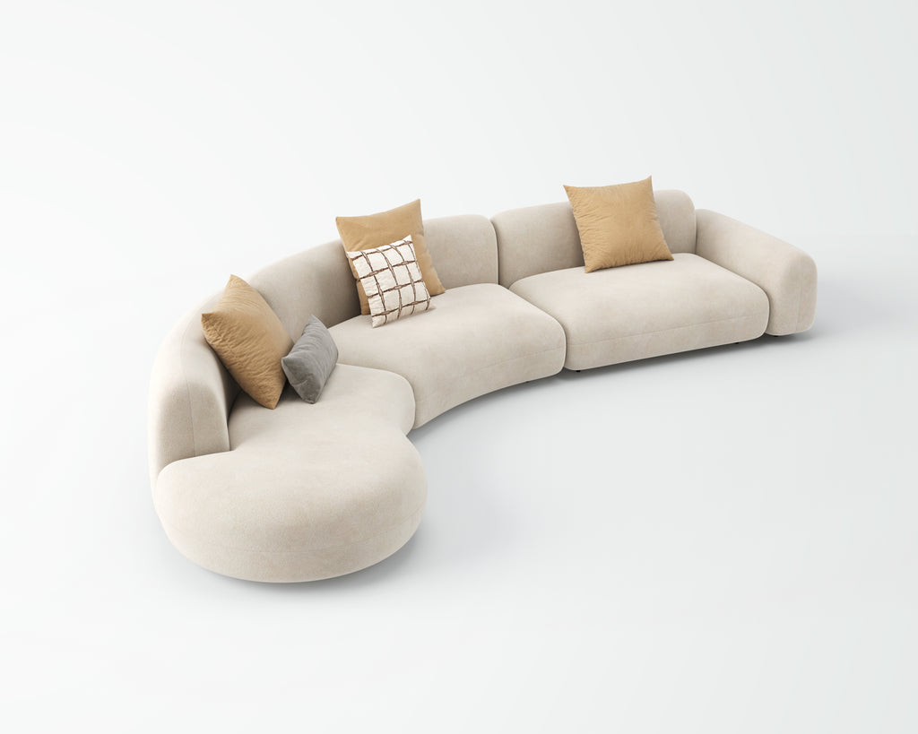 Modular Upholstered Sofa for Hotel Lobby QY-S1619-2