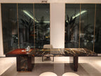 Elegant Marble Executive Desk