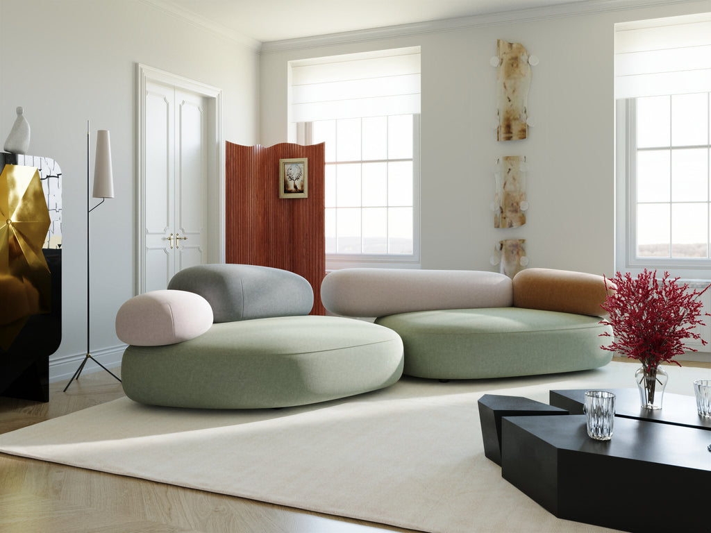 Color Block Leisure Sofa SF-1020