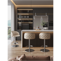 Adjustable Height Short Counter Stool