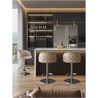 Adjustable Height Short Counter Stool