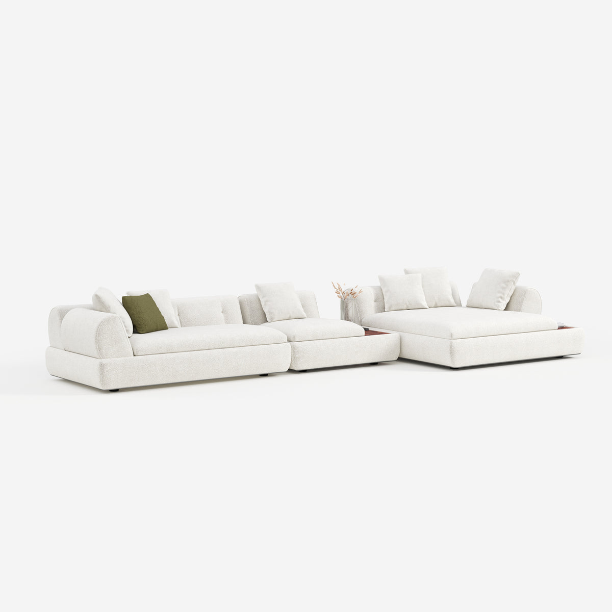Super moon Sofa, Modern Living Room Upholstered Corner Sofa 920#