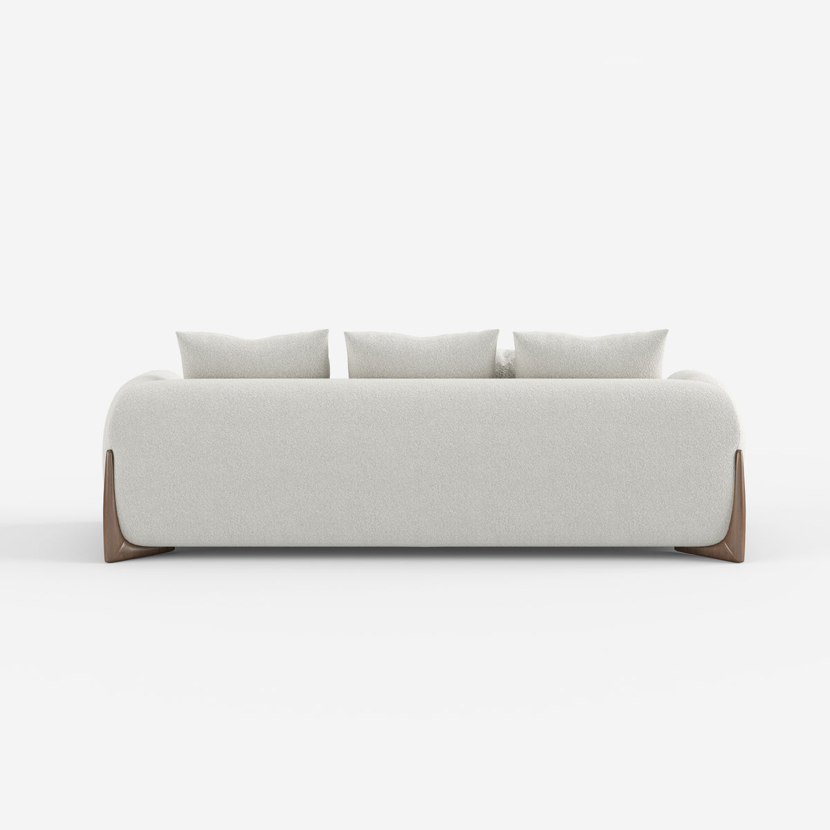 Modern Light Grey Fabric Sectional Sofa, Minimalist Upholstered Corner Sofa for Home 950#