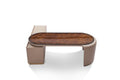 Luxury Curve Wooden Executive Desk