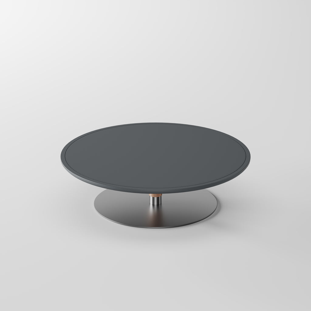 Simple Single Round Metal Coffee Table for Leisure Space CT-1008