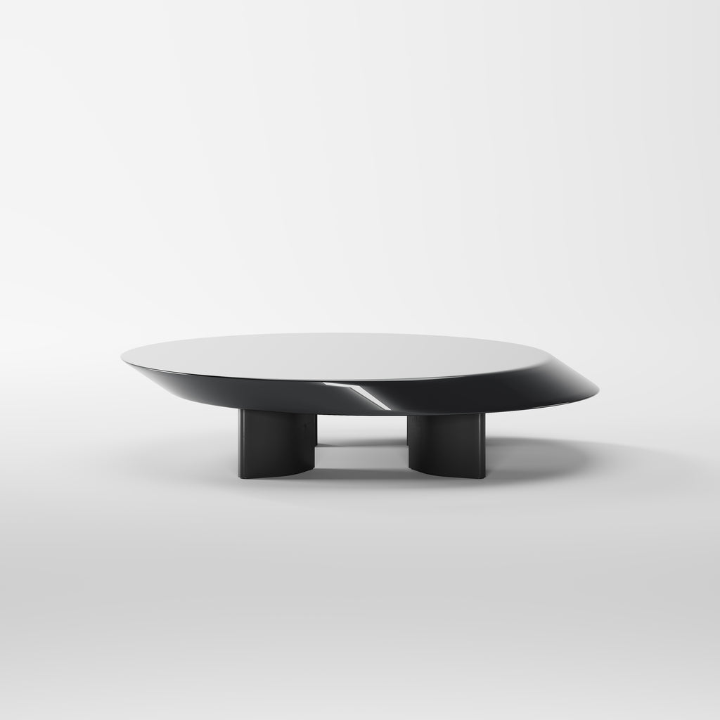Irregular Curved Low-profile Coffee Table for Villa Project CT-1010