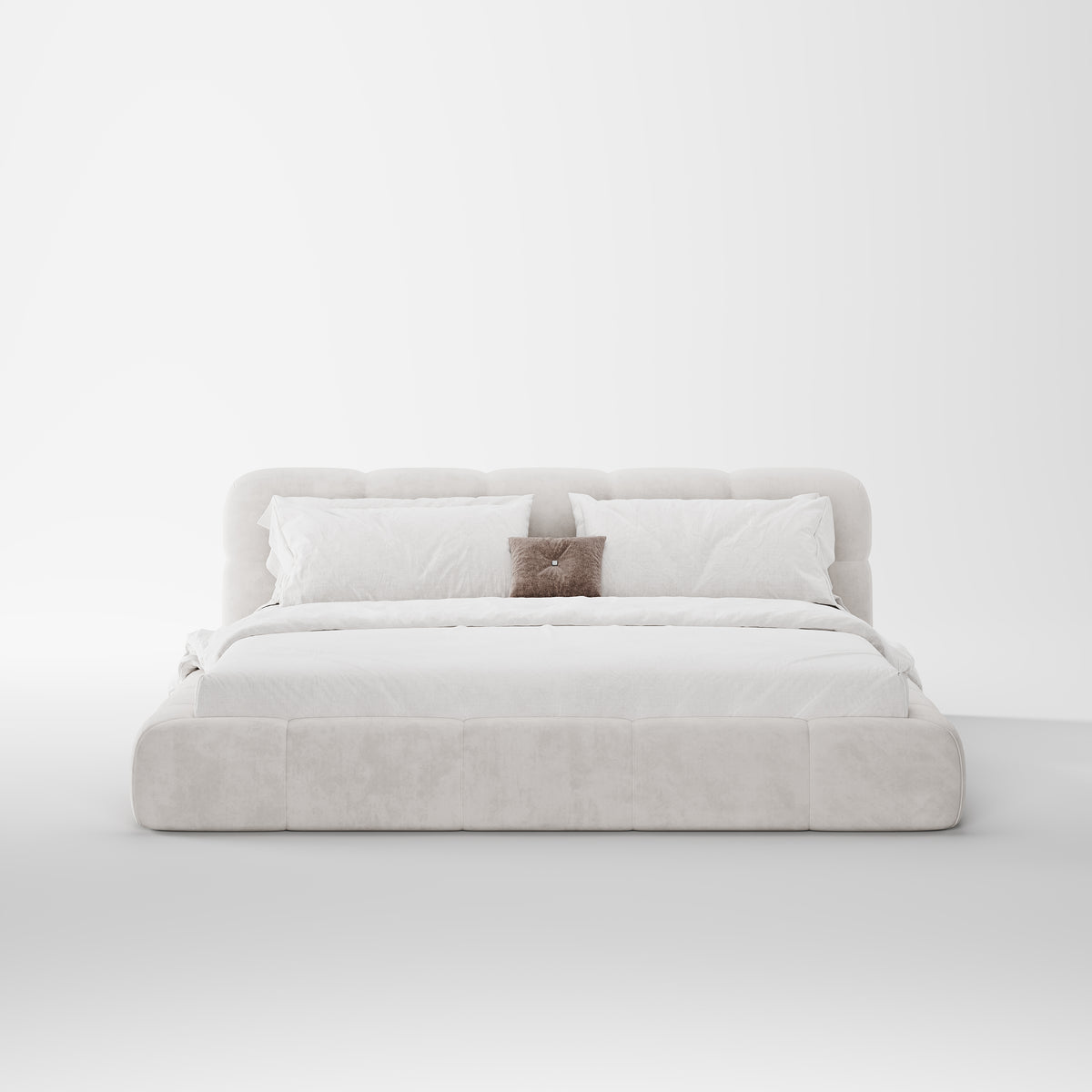 Minimalist Low-profile Fabric Bed DB-1003