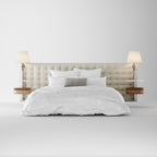Classic Fabric Headboard Bed DB-1004
