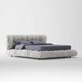 Plush Fluffy Upholstered Platform Bed DB-1005