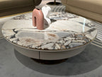LuxeMarble Rotunda Tea Table