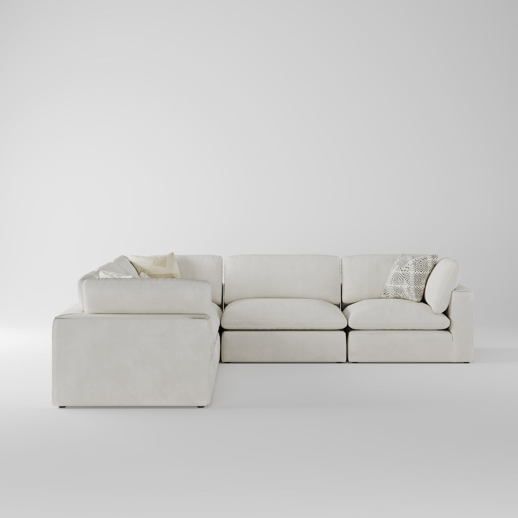 Custom L-shaped Corner Sofa for Large Residence SF-1002