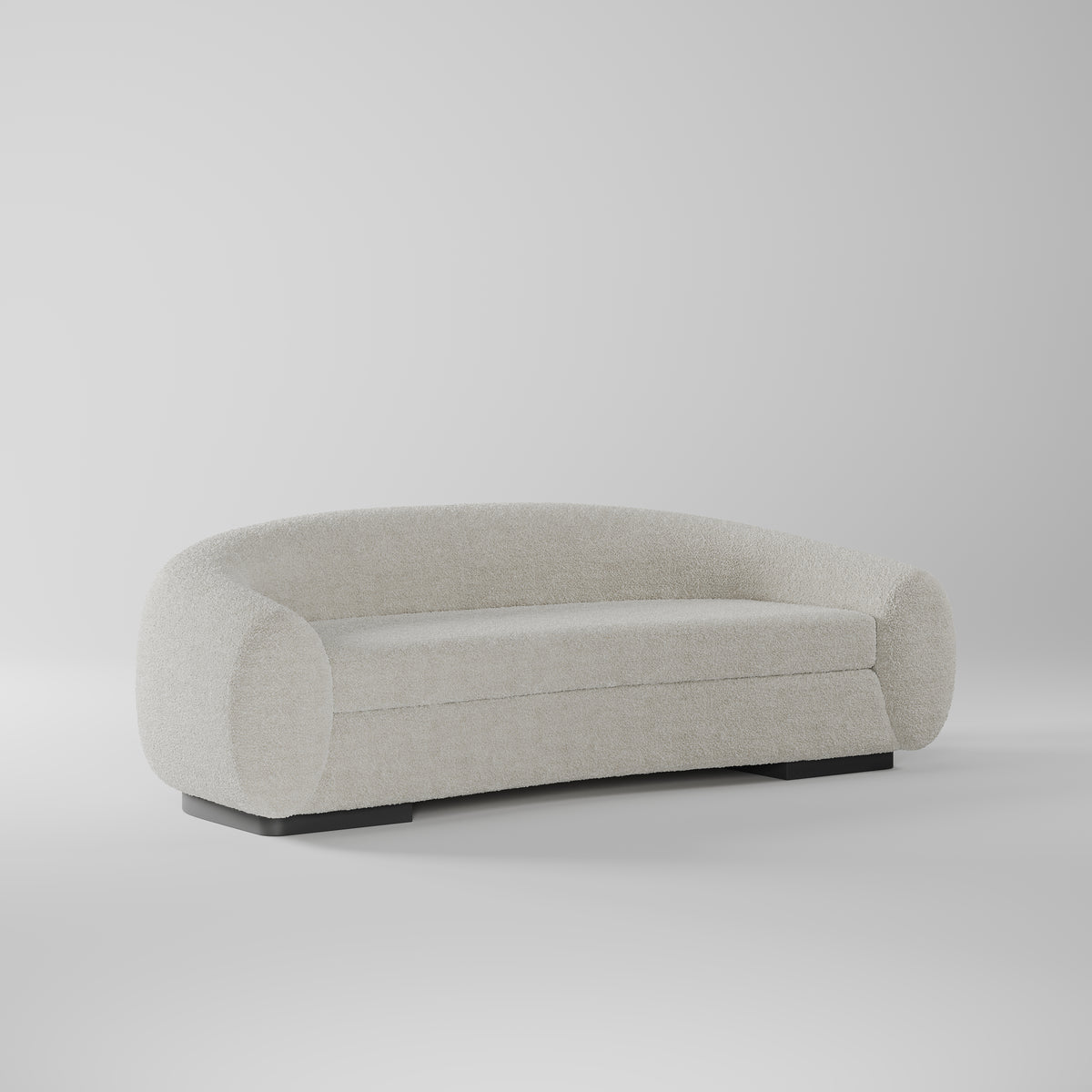 Organic Curved Leisure Sofa for Luxury Villa Project SF-1003