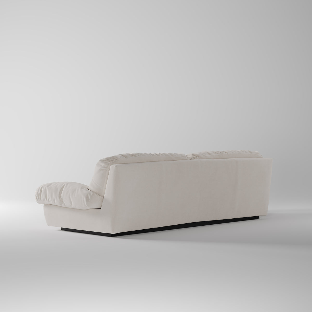 Minimalist Fluffy Upholstered Sofa for Residential Interior SF-1008