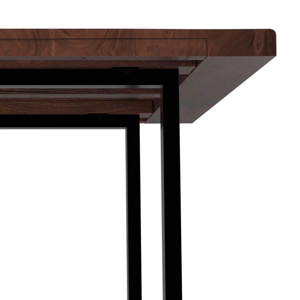 Dining Table in Dark Walnut