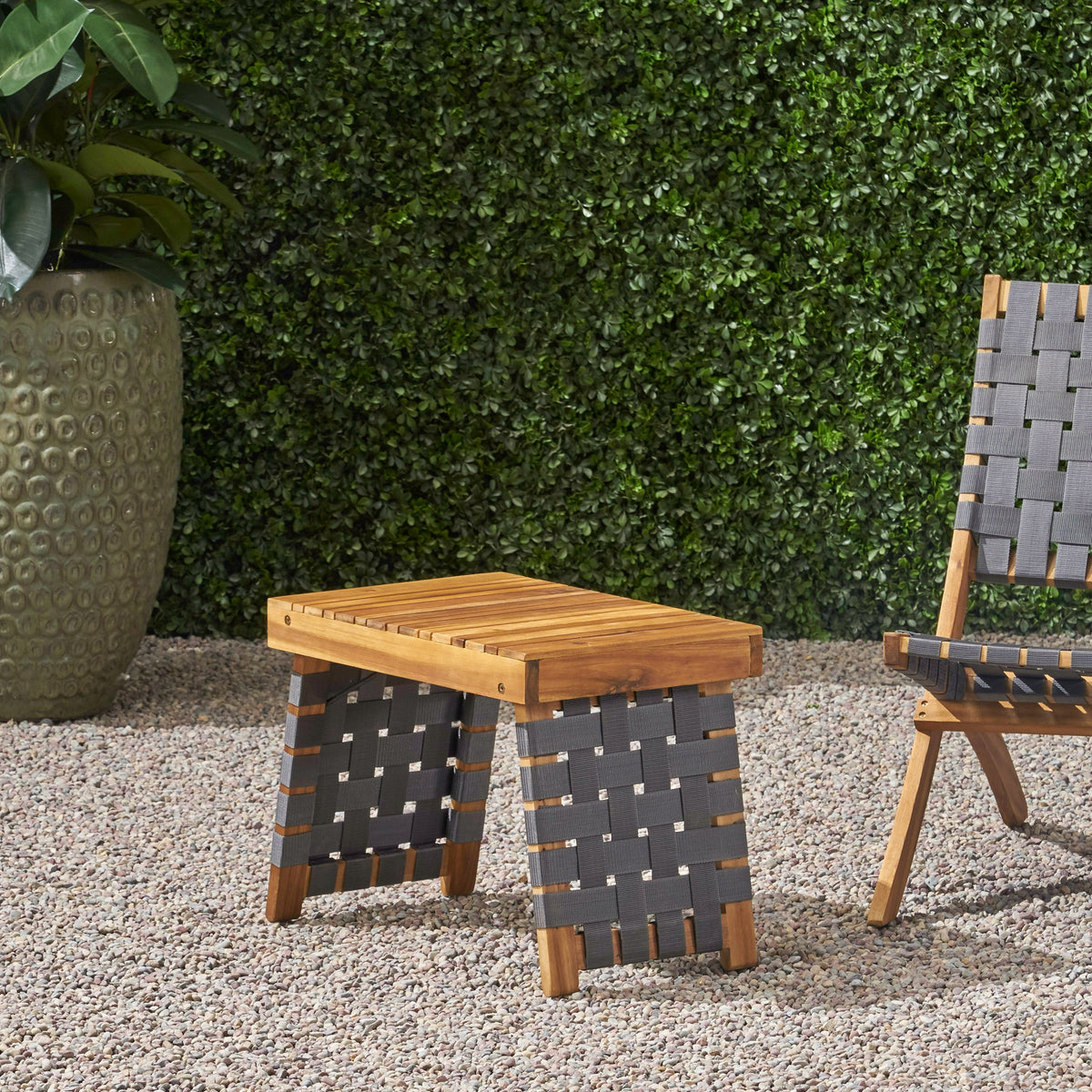 FOLDABLE SIDE TABLE
