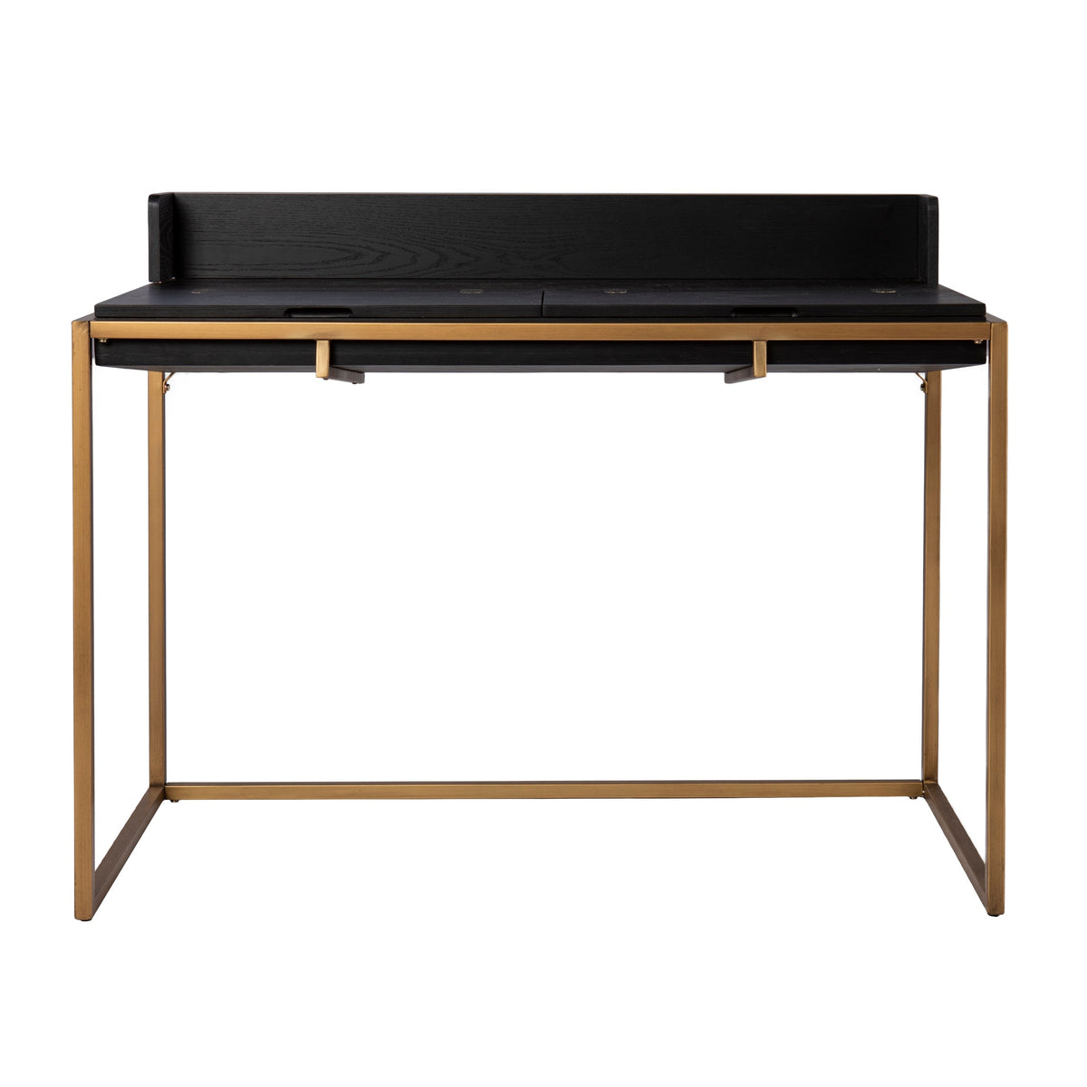 Flip-Top Desk Storage