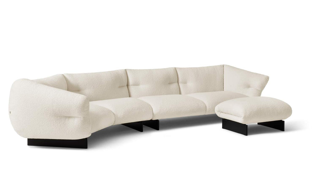 Deep-Seat Modular Lounge Sofa