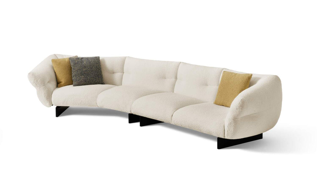 Deep-Seat Modular Lounge Sofa