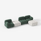 Modern Modular Sectional Sofa, Free Combination Living Room Sofa for Villa Project E40