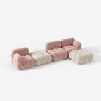 Modern Modular Sectional Sofa, Free Combination Living Room Sofa for Villa Project E40