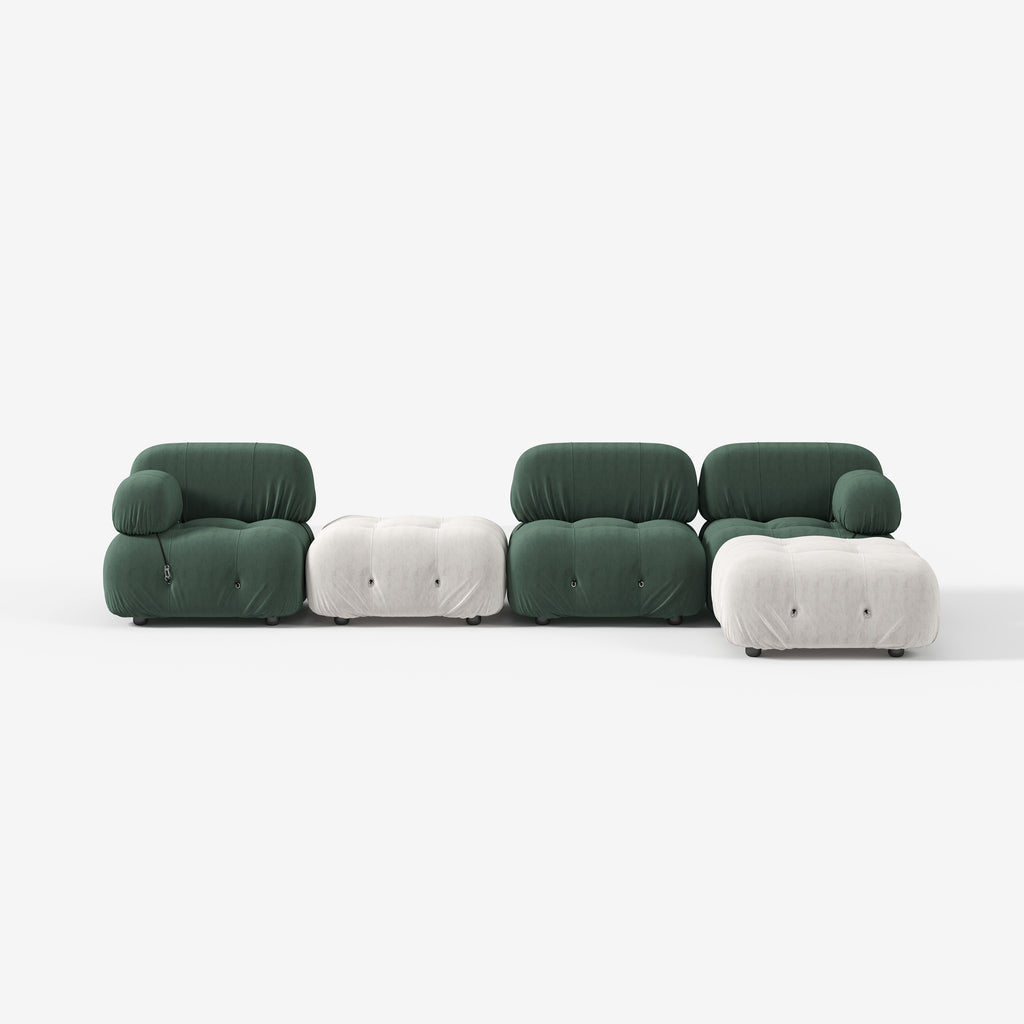 Modern Modular Sectional Sofa, Free Combination Living Room Sofa for Villa Project E40