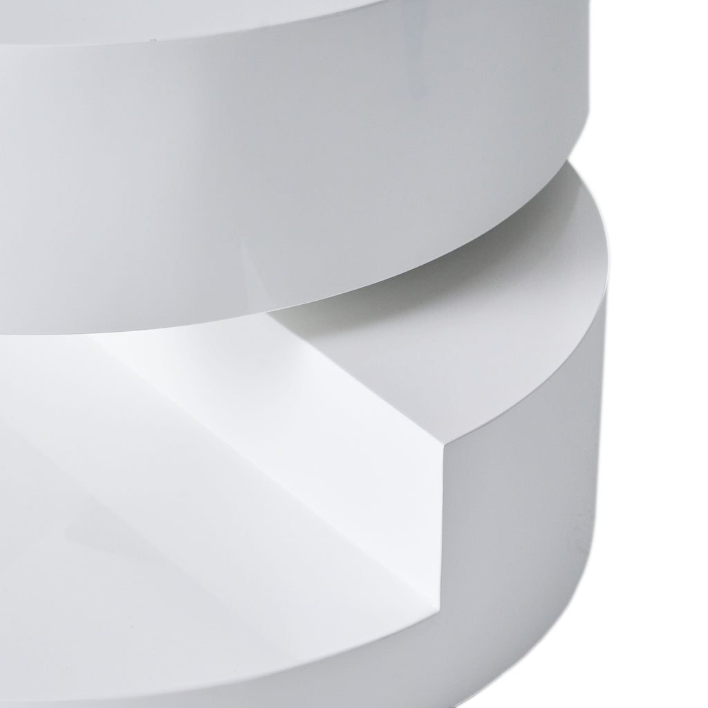 MODERNESQUE ROTATING COFFEE TABLE