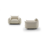 Low-Profile Boucle Modular Sofa, Cream