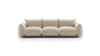 Low-Profile Boucle Modular Sofa, Cream