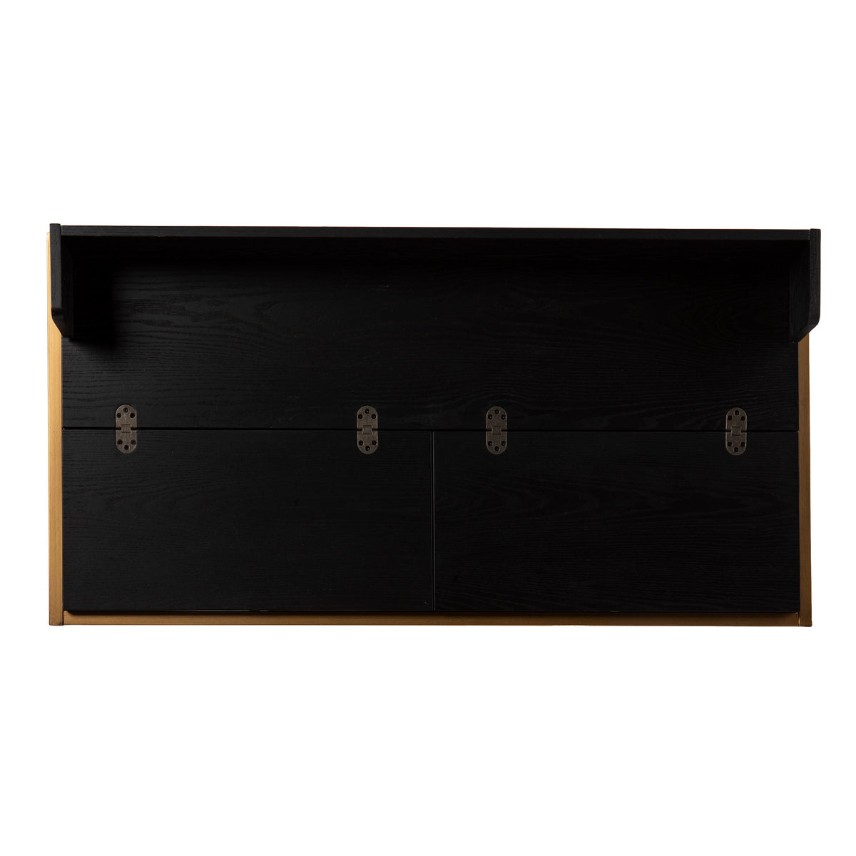 Flip-Top Desk Storage
