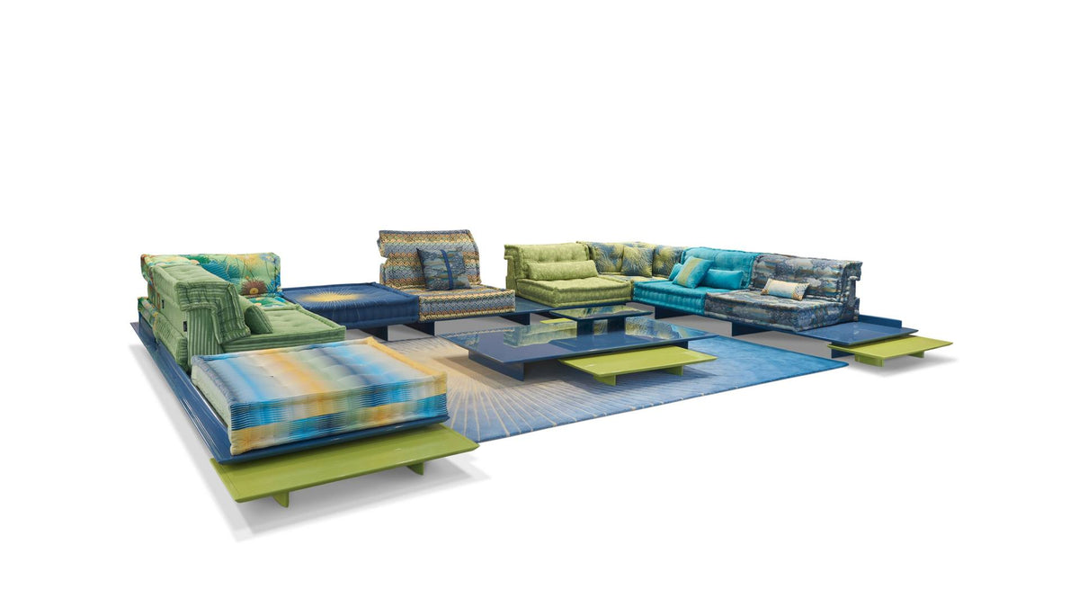 Modular Floor Cushion Sofa Set for High-end Lobby