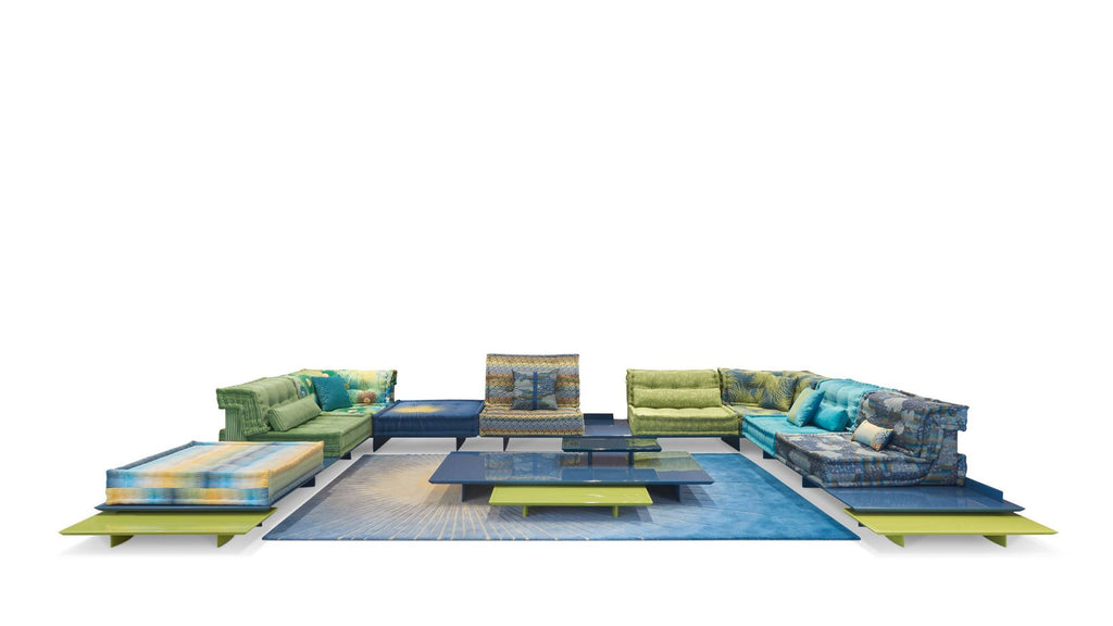 Modular Floor Cushion Sofa Set for High-end Lobby