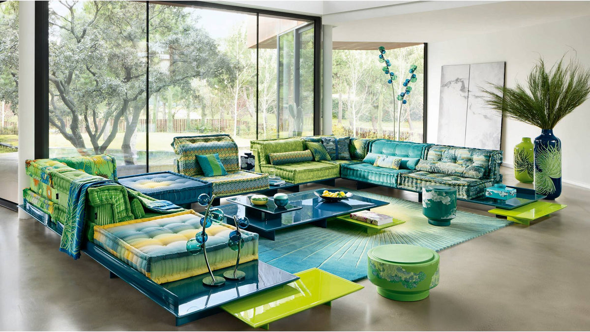 Modular Floor Cushion Sofa Set for High-end Lobby