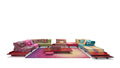 Modular Floor Cushion Sofa Set for Hotel Lobby