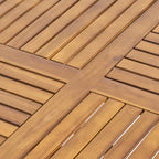 Acacia Wood 70" Dining Table