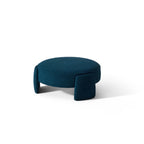 Round Upholstered Pouf