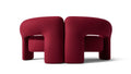 Rounded Upholstered Sofa