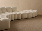 Modular Curved Upholstered Sectional Sofa for Luxury Lobby Project SF-1024